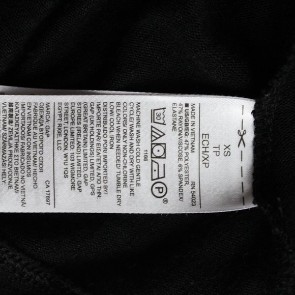 Black GAP Soft Knit Tank Dress - Picture 7 of 7